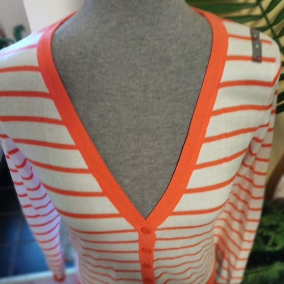 New Striped Cardigan Top - Picture 5 of 7